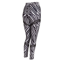 Blossom Yoga Africa Dream Zebra Print Leggings
