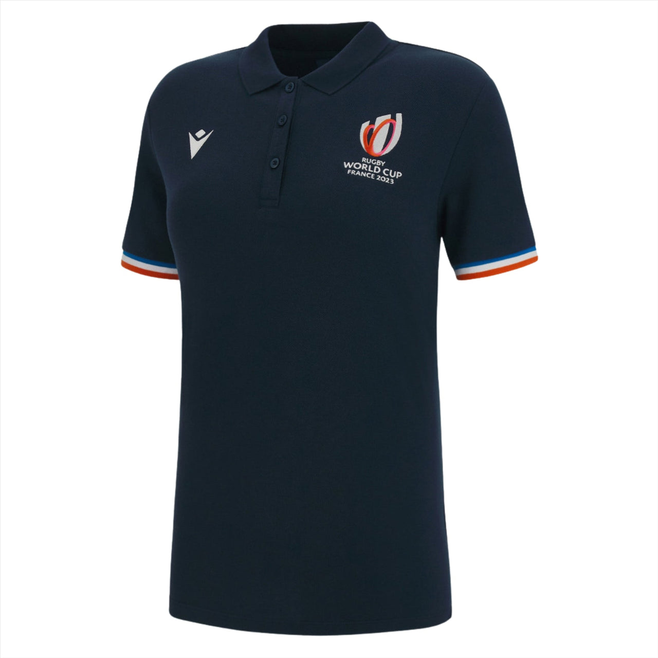 Macron Rugby World Cup 2023 Women's Piquet Polo | Navy
