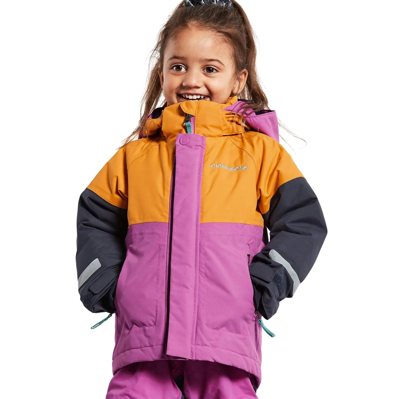 Didriksons Lun Kids Jacket | Radiant Purple
