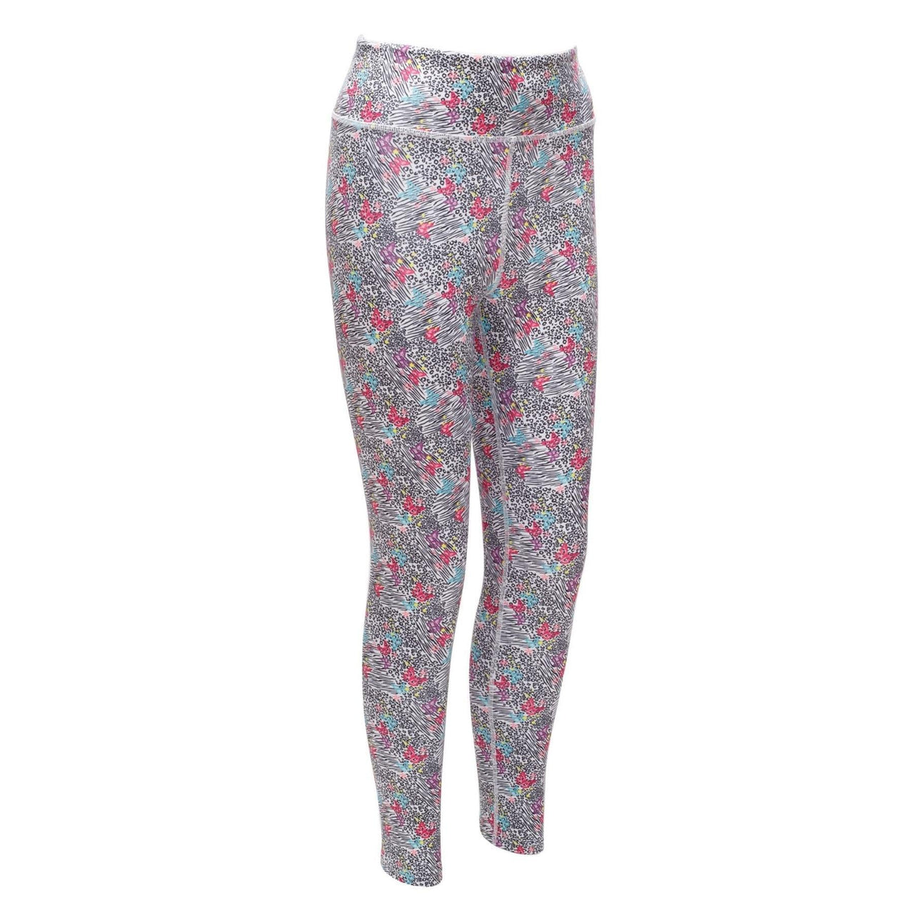 Blossom Yoga Butt A Fly Zebra Print Leggings