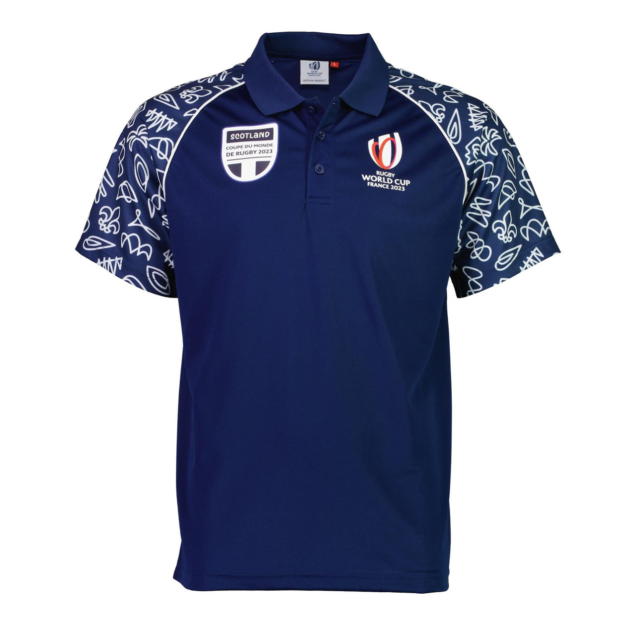 Scotland Rugby World Cup 2023 Men's Polo Shirt