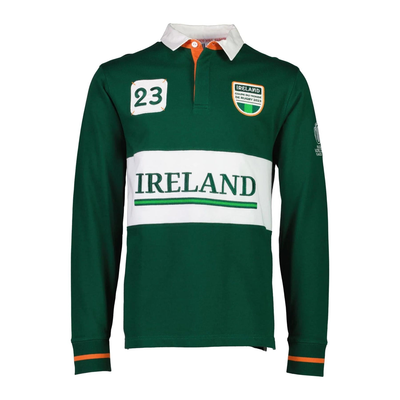 Rugby World Cup 2023 Ireland Rugby Men's Long Sleeve Shirt