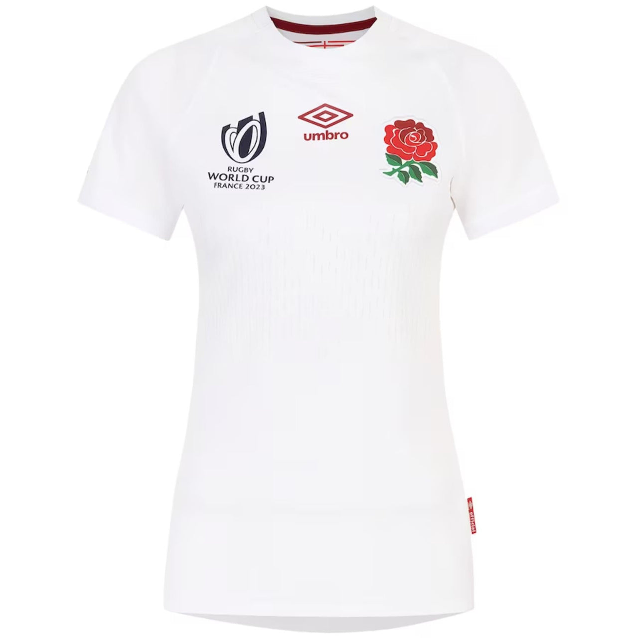 Umbro England Rugby World Cup 2023 Womens Replica Home Shirt | White