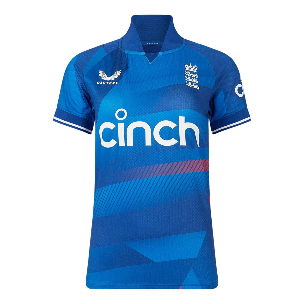 England Cricket Women's ODI Replica Short Sleeve Shirt | Blue | 2023