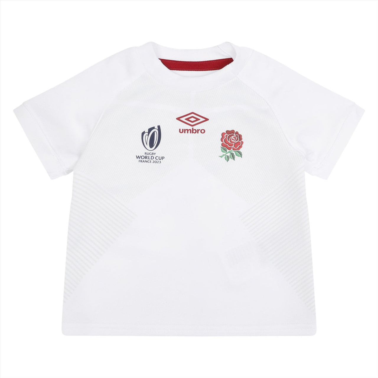 Umbro England Rugby World Cup 2023 Baby Replica Home Shirt | White