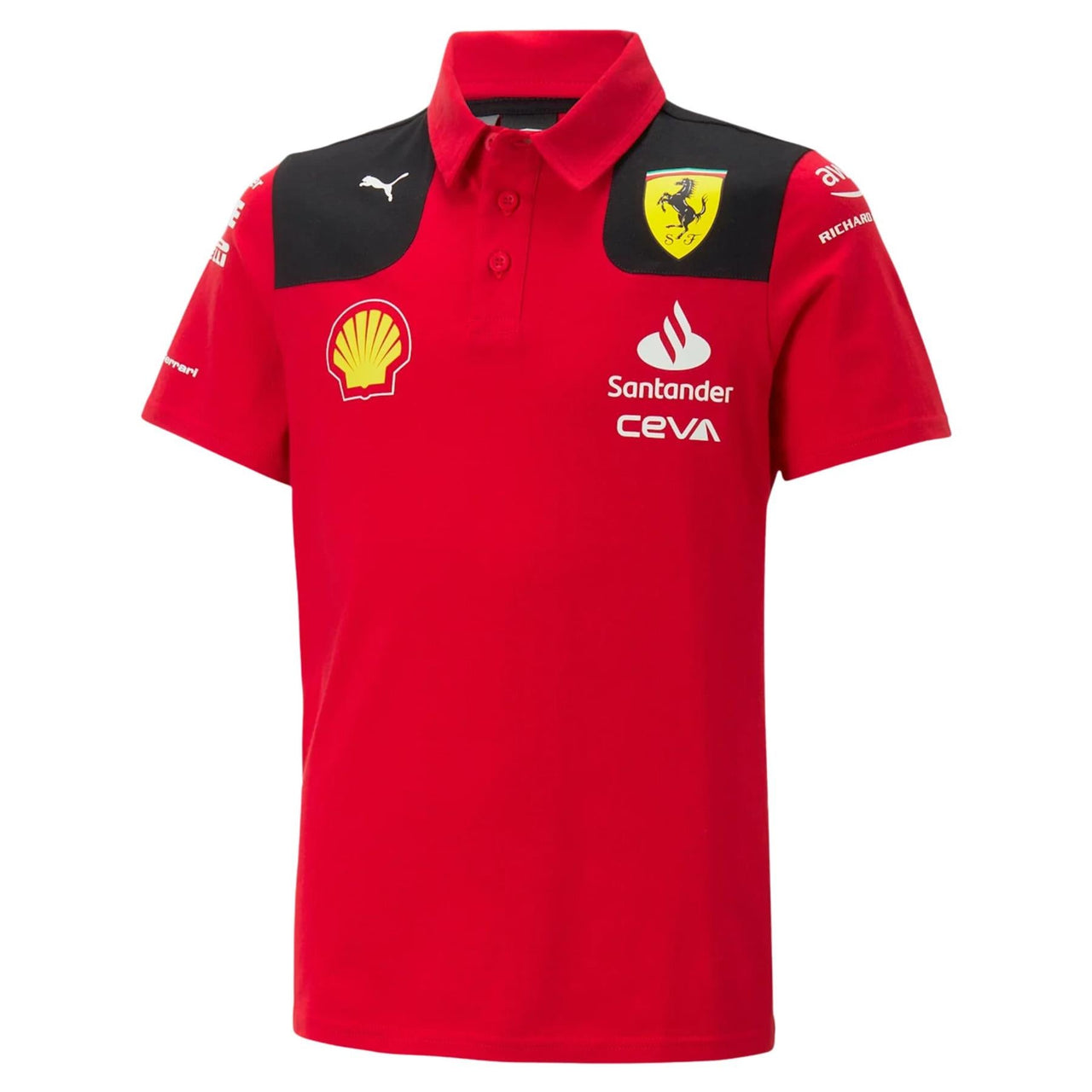 Scuderia Ferrari Kids Replica Team Polo Shirt | 2023