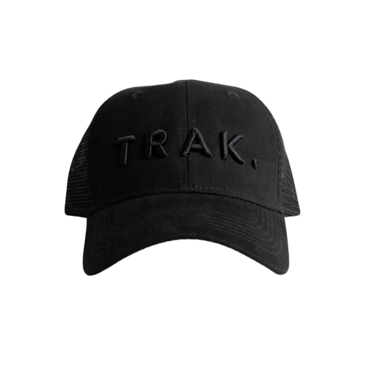 Trak Athletic Logo Trucker Cap | Black