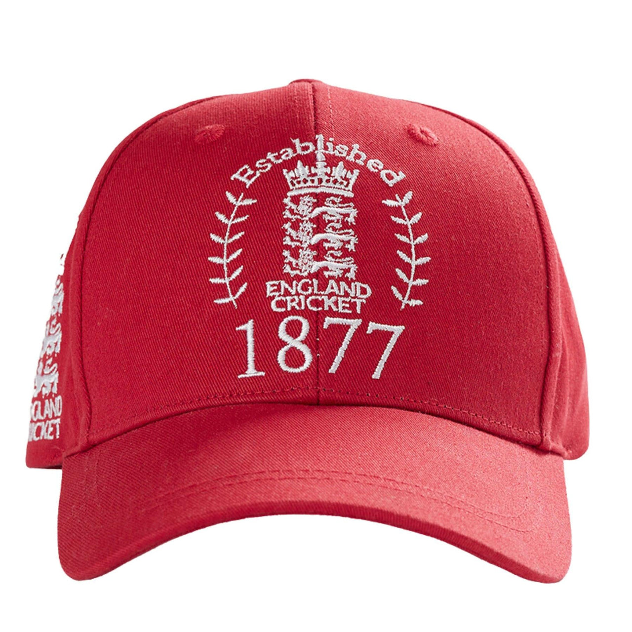 England Cricket Contemporary Core Baseball Cap | Savvy Red | One Size