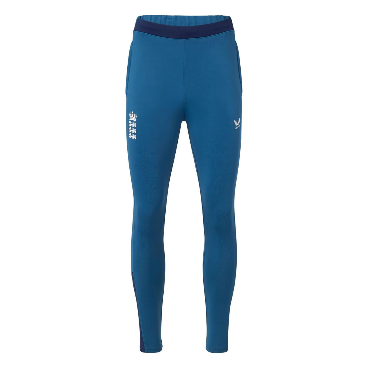 England Cricket Junior Training Pants | Blue | 2023