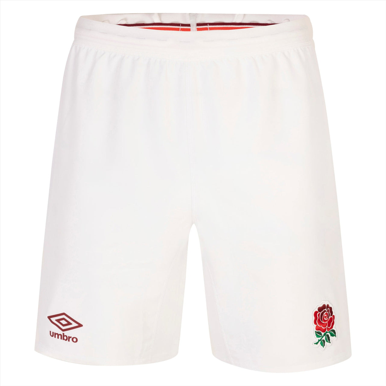 Umbro England Rugby Mens Replica Home Shorts | White | 2023/24