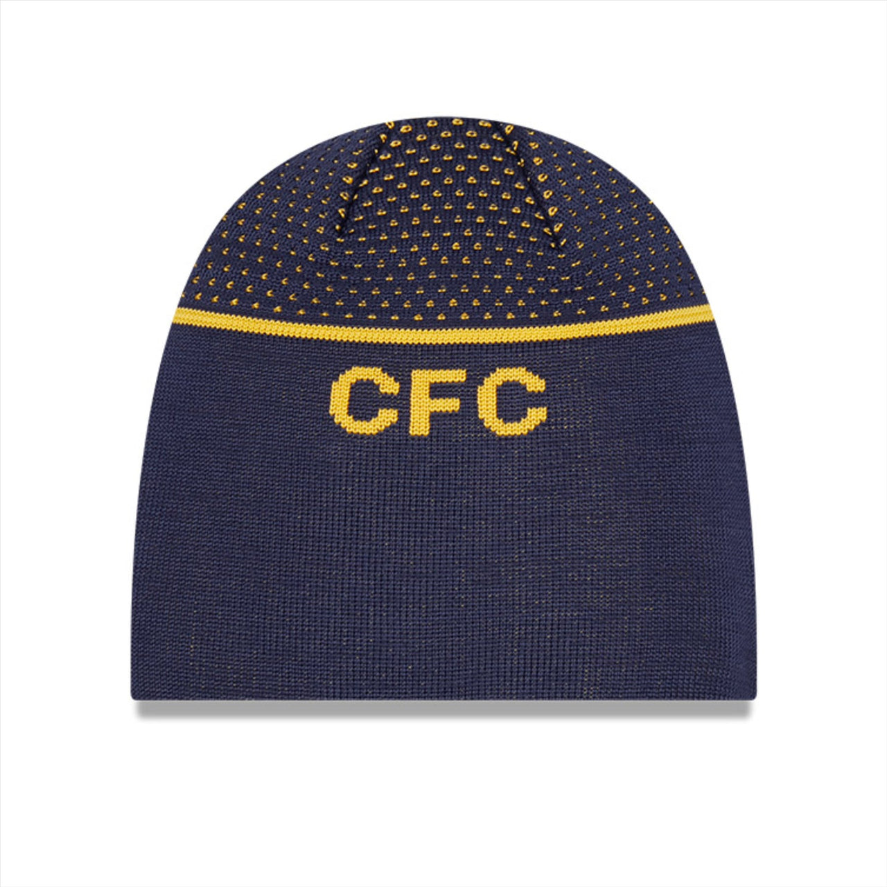 Chelsea FC New Era Engineered Skull Beanie Hat | Navy | 2022/23