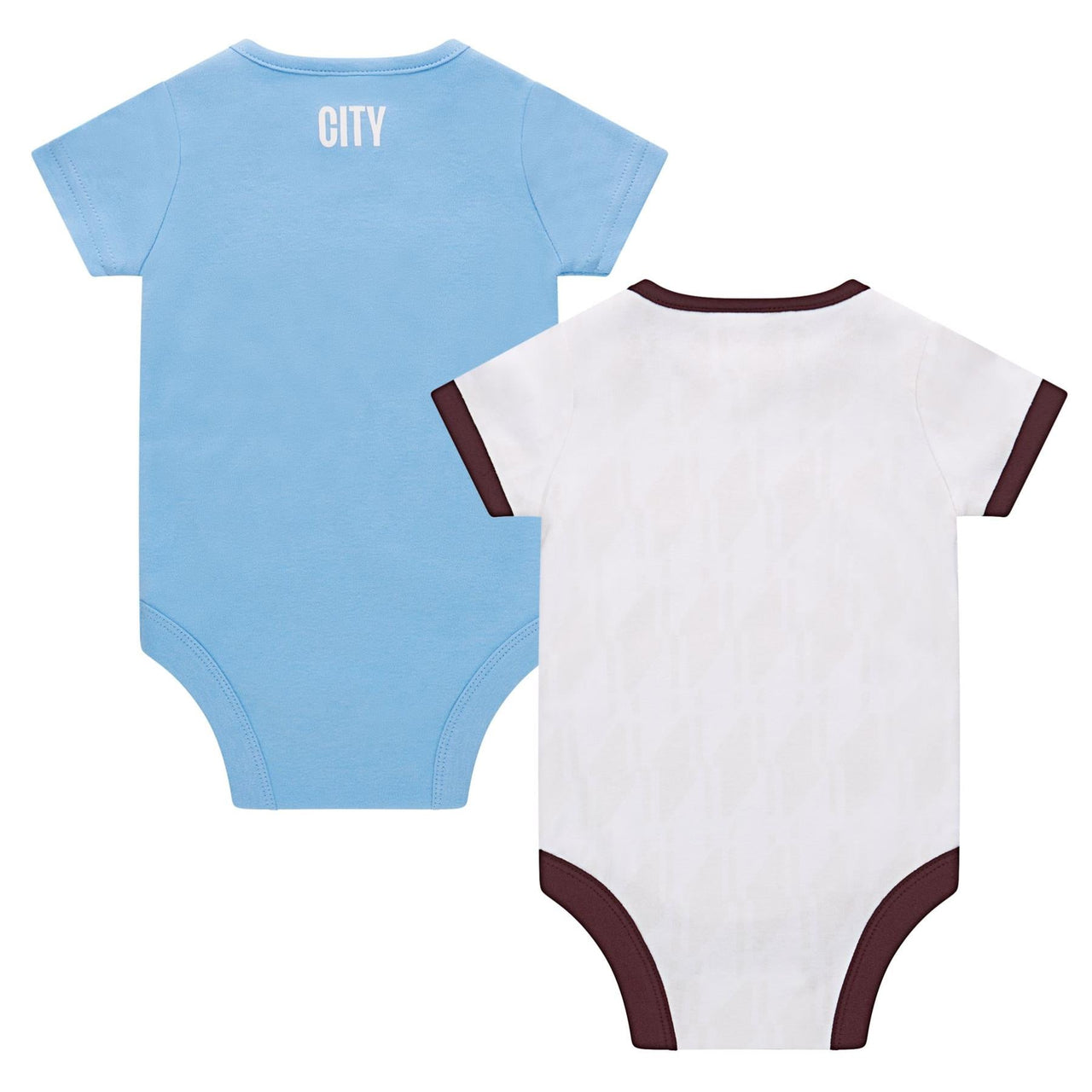 Manchester City FC Baby Kit 2 Pack Bodysuits | 2023/24