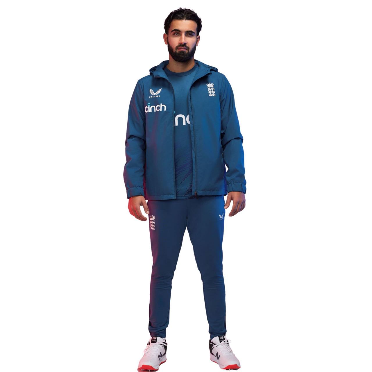 England Cricket Men's Training Pants | Blue | 2023