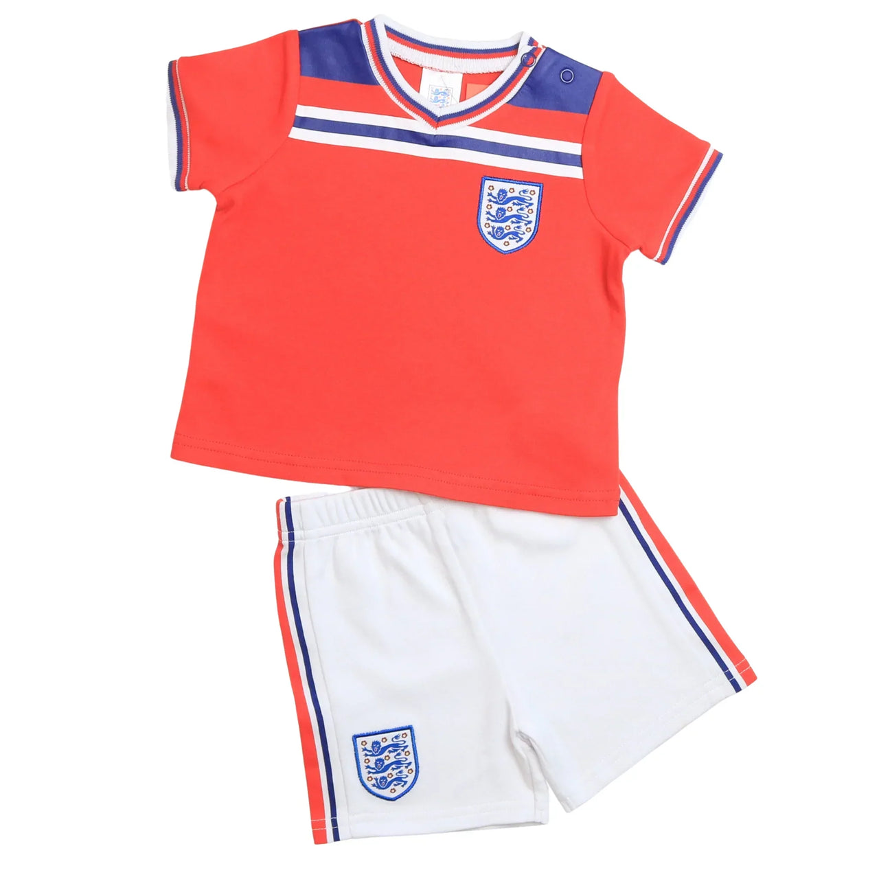 England Football 1982 Retro Away Baby T-Shirt & Shorts Set