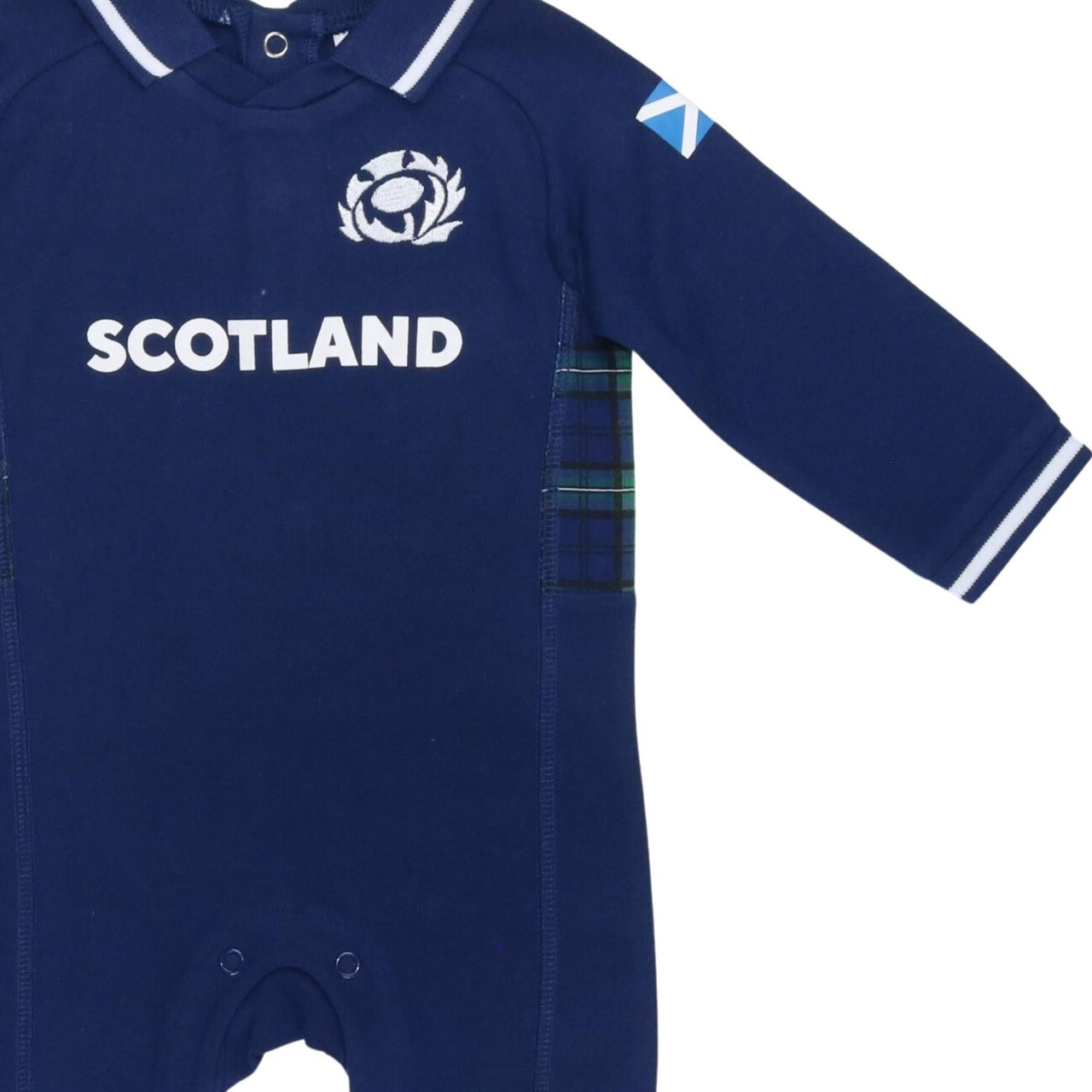 Scotland SRU Rugby Baby Sleepsuit | Navy | 2023/24