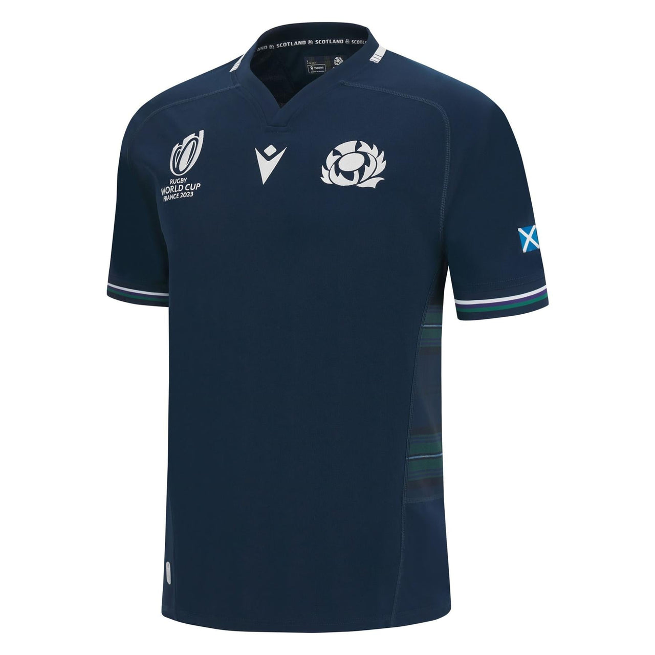 Macron Scotland Rugby World Cup 2023 Mens Home Replica Shirt