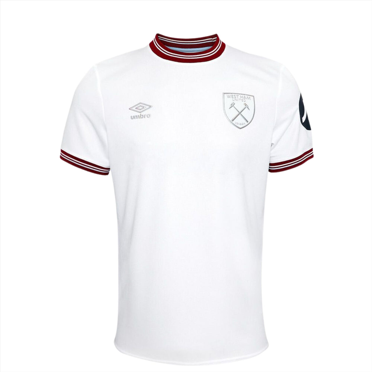 Umbro West Ham United FC Junior Away Shirt | White | 2023/24