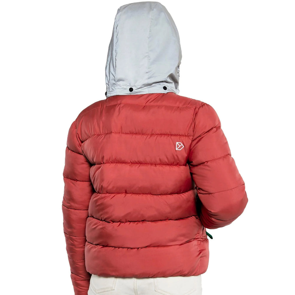 Didriksons Rose 2 Girls Puffa Jacket | Baked Pink