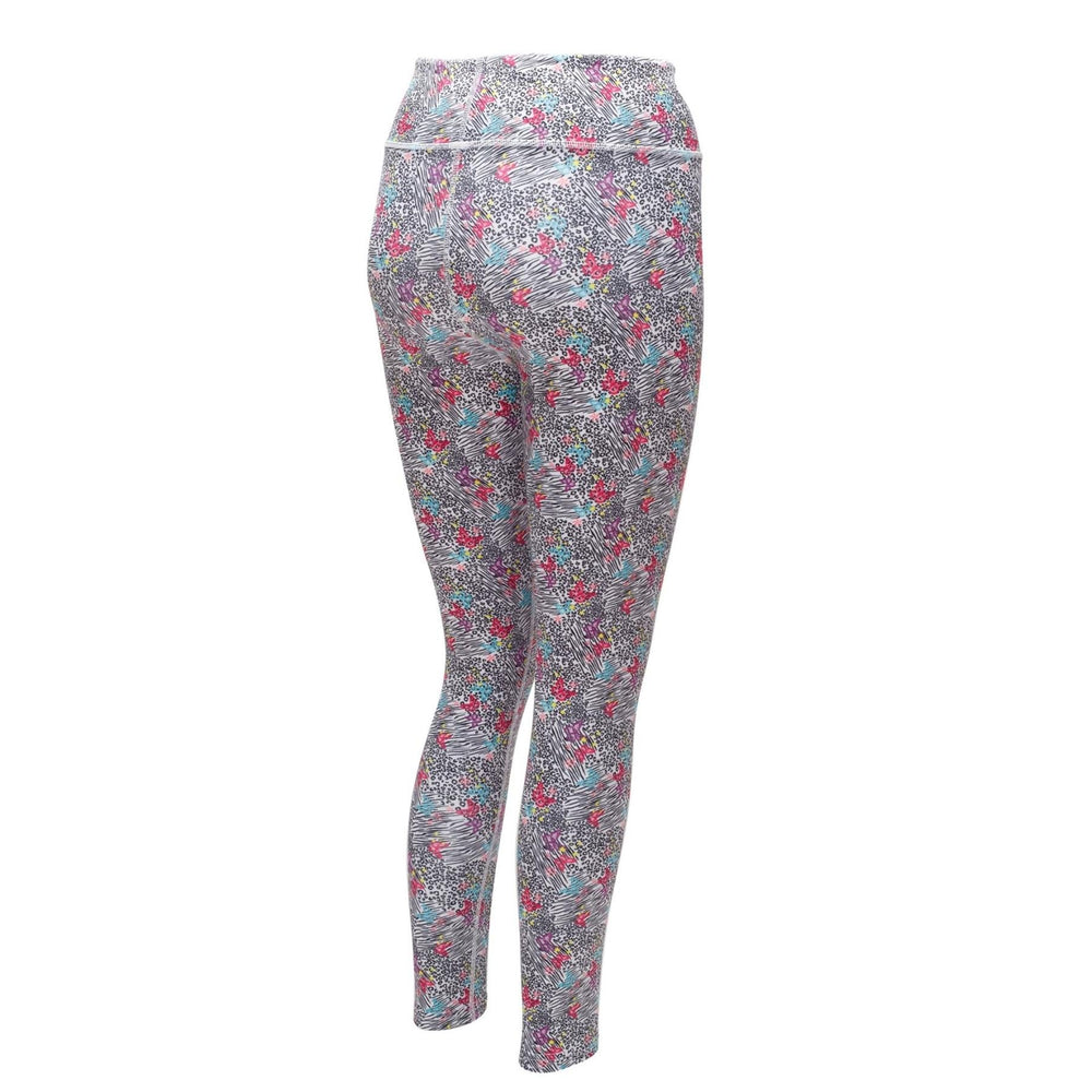 Blossom Yoga Butt A Fly Zebra Print Leggings