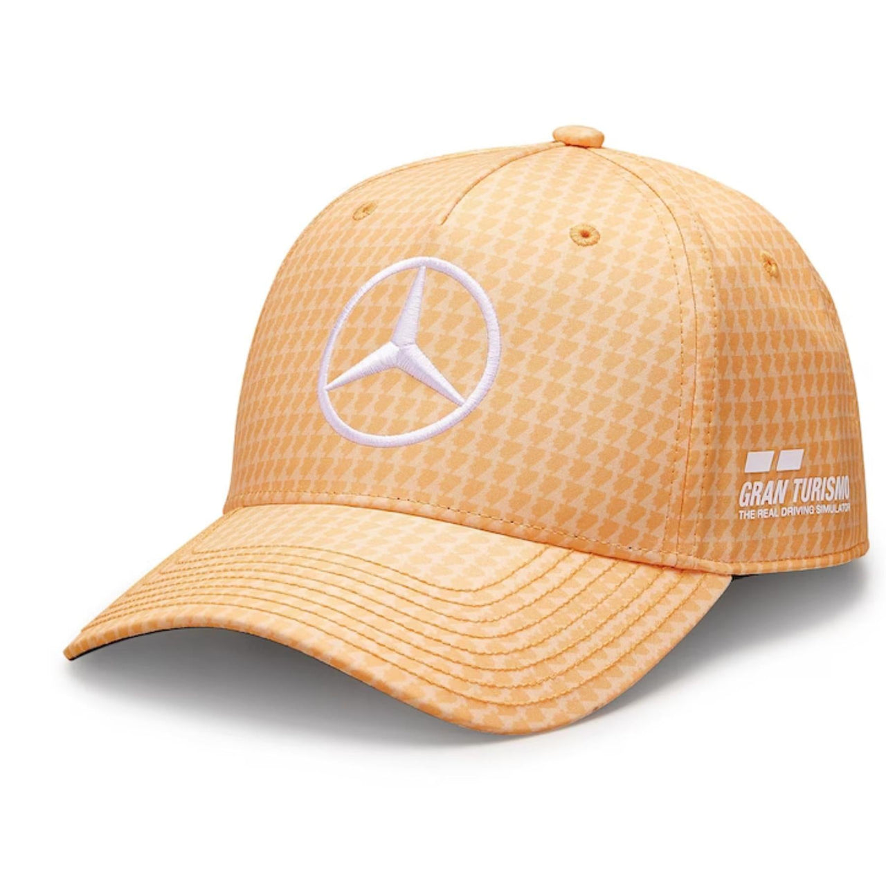 Mercedes AMG Petronas F1 Lewis Hamilton Driver Cap | Peach | Adult | 2023