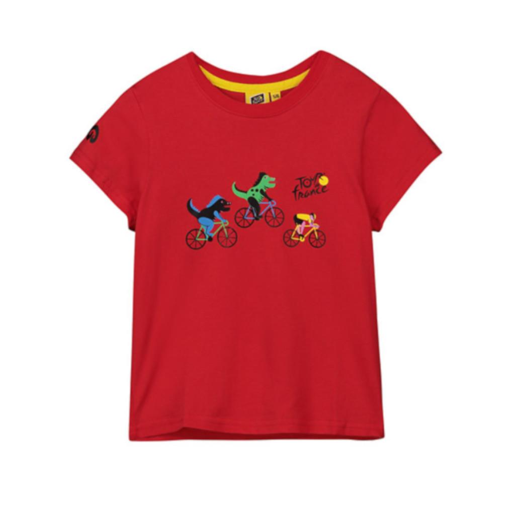 Tour de France Kid's Dragon T-Shirt | Red