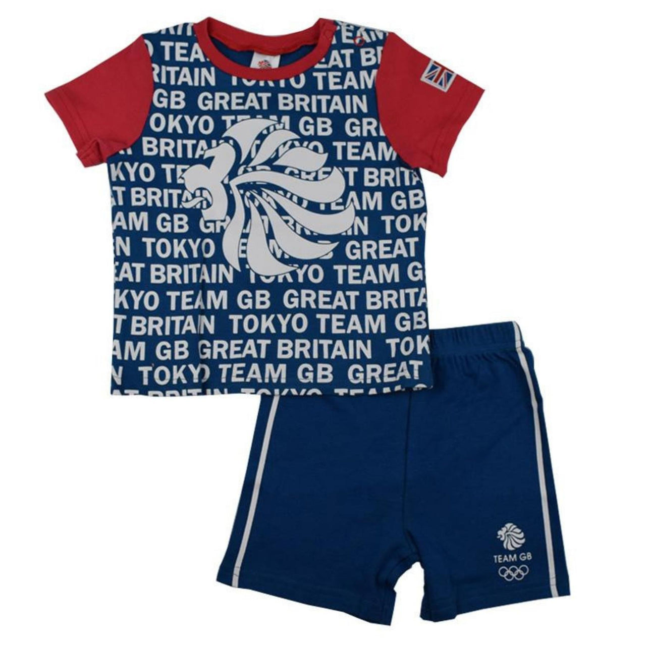 Team GB Baby/Toddler T-shirt and Shorts Set | Blue